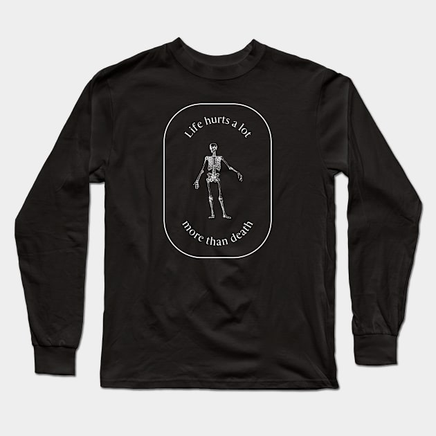 Life hearts a lot more than death Long Sleeve T-Shirt by American VIP